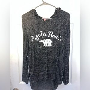 Maternity lightweight hoodie - Size Medium